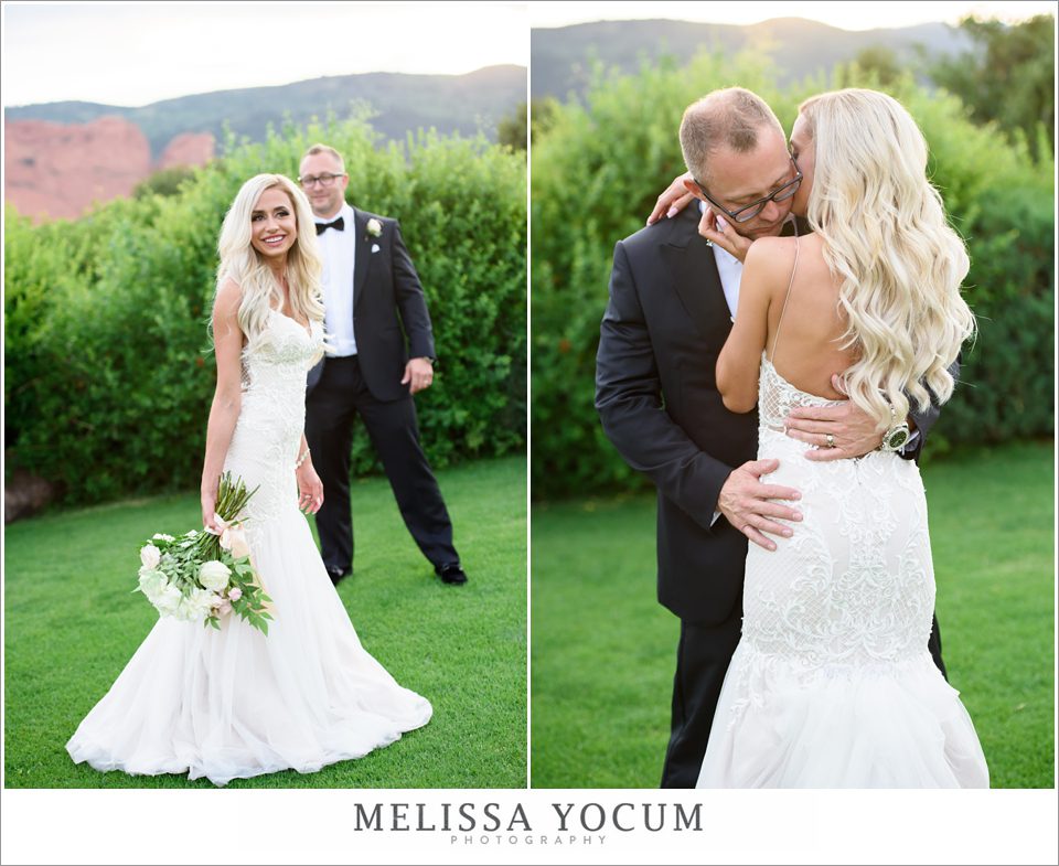 garden of the gods club resort wedding black tie