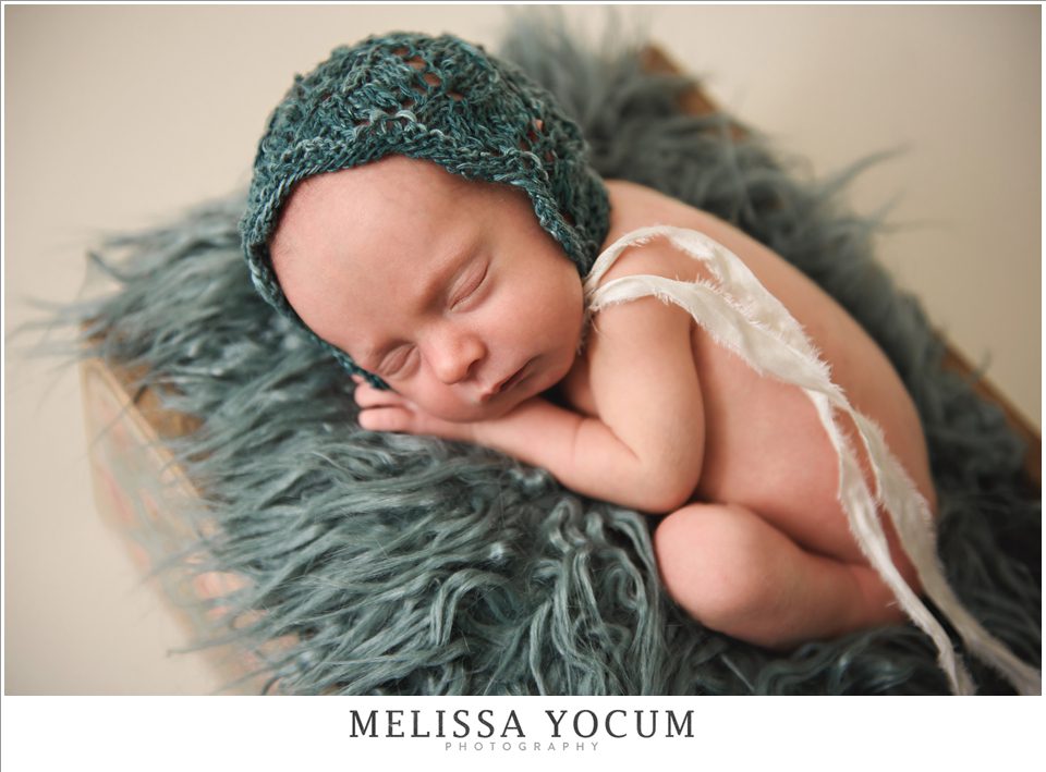 Castle Rock Newborn Photographer baby girl teal