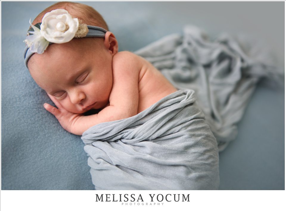 Castle Rock Newborn wrapped baby photos