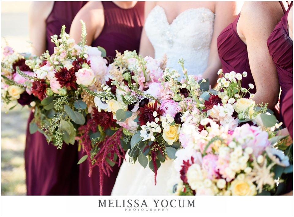 flying horse ranch wedding bouquets