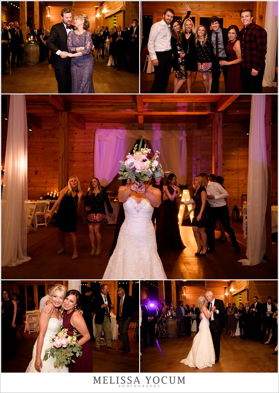 flying horse ranch bouquet toss